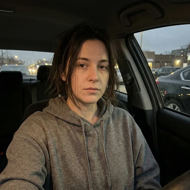 Dating profile photo before AI enhancement - casual selfie