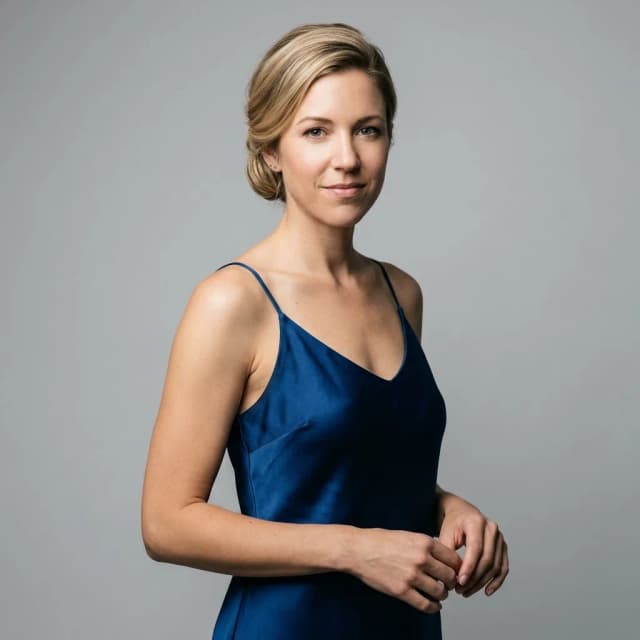 AI-enhanced professional dating photo for Tinder and Bumble