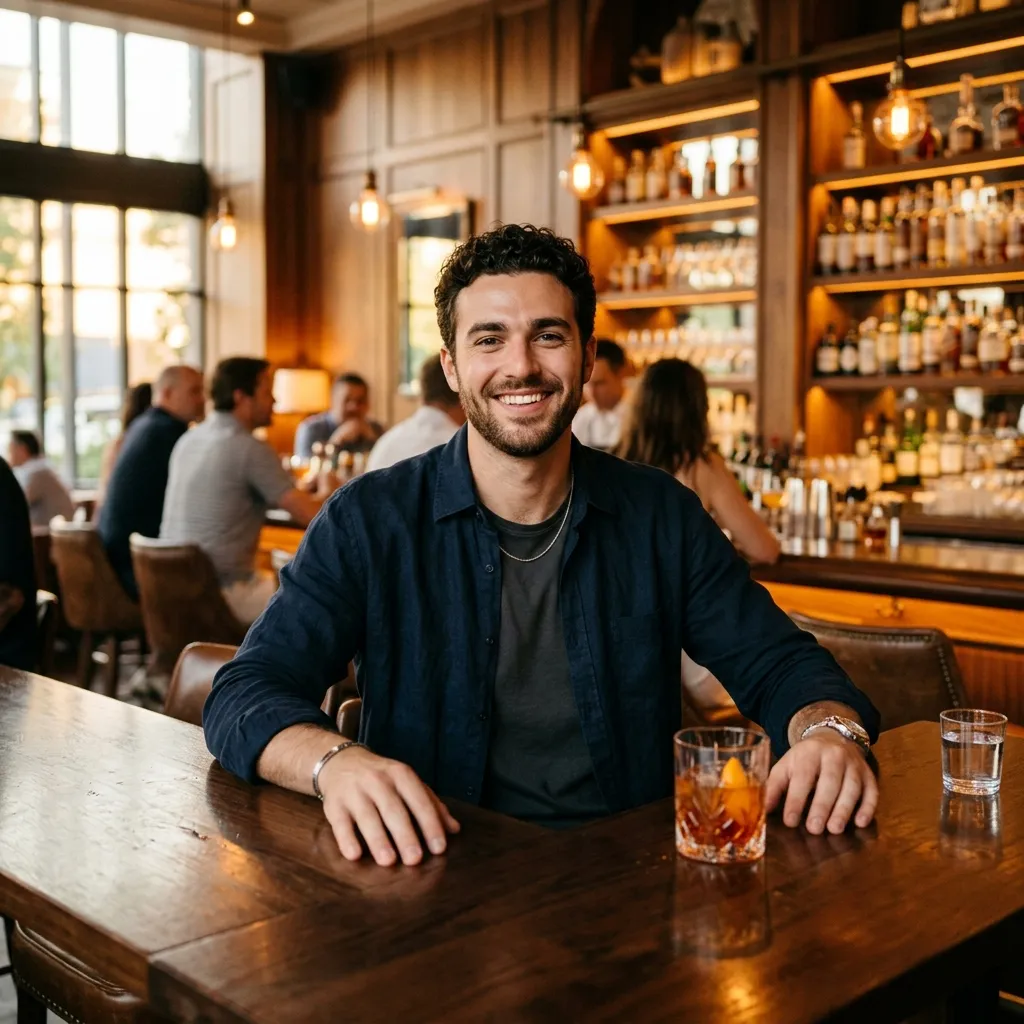 Person holding a smartphone at golden hour representing the best time to boost on Tinder
