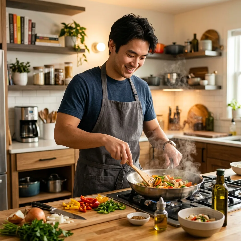 Kochfoto: Der Weg zu meinem Herz... führt über den Magen — und ich kann sehr gut kochen