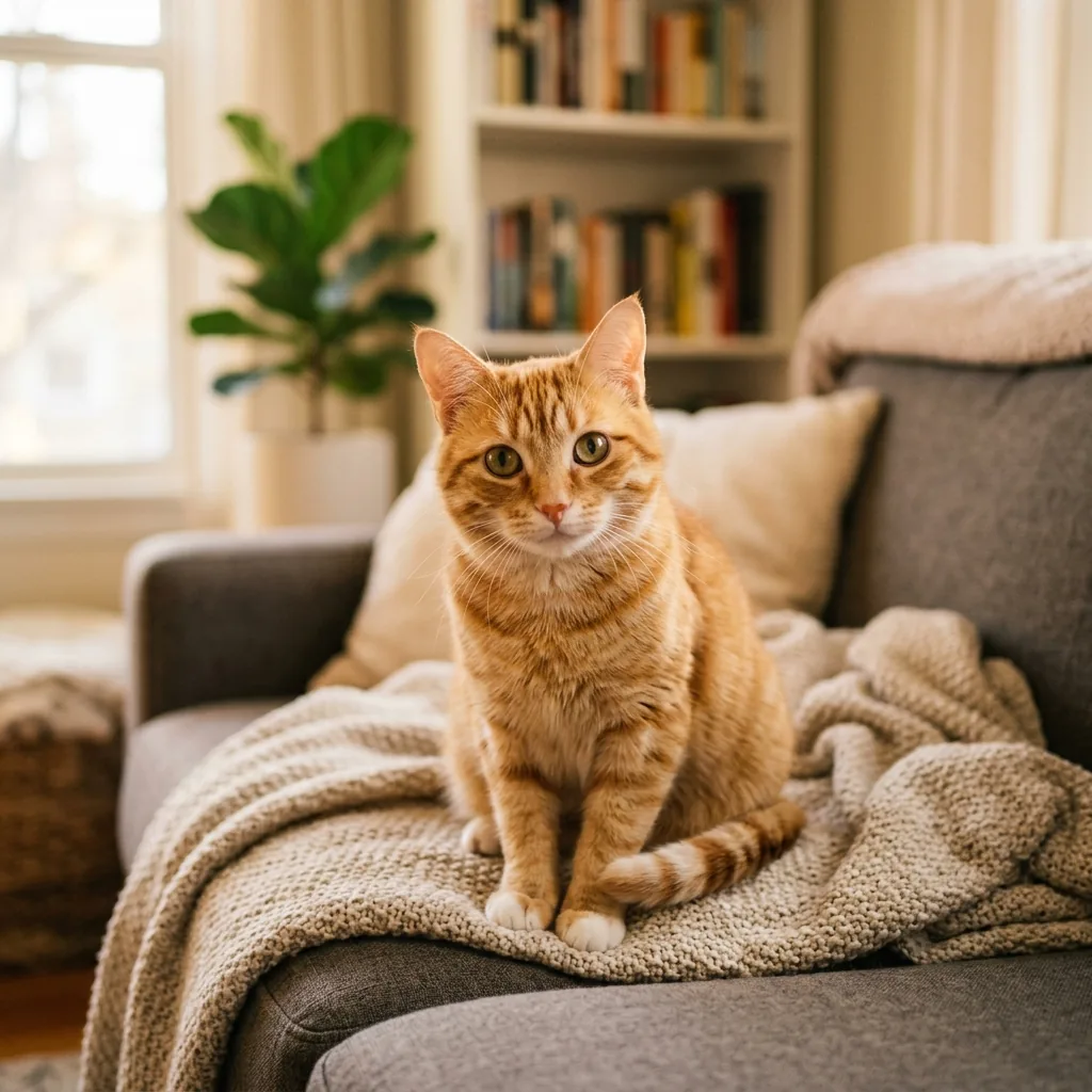 Tierfoto: Meine irrationalste Angst... ist, dass meine Katze mein Dating-Profil beurteilt
